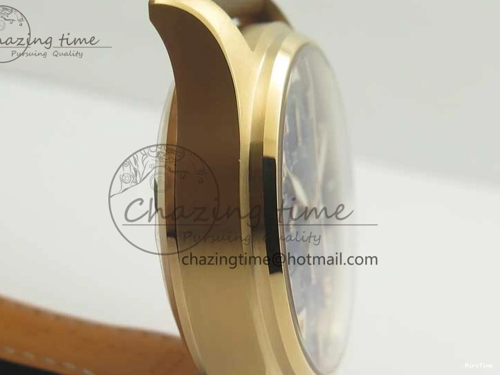 MIROTIME 0210 Sleek Pilot Chrono 377721 “Le Petit Prince” RG ZF 1:1 Best Edition on Brown Leather Strap A 7182